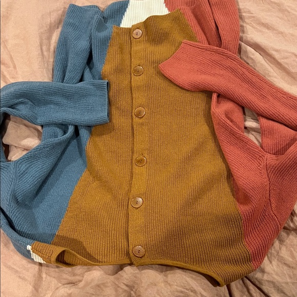 Sezane Multicolor Crew Neck Sweater - Picture 4 of 6